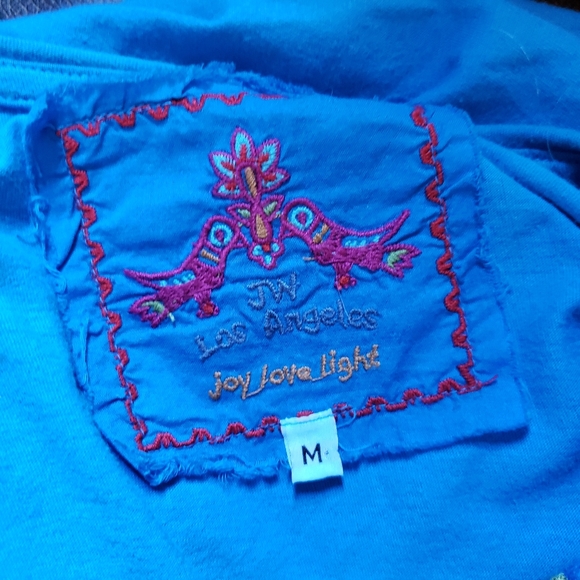 Johnny Was JWLA Embroidered Top - Picture 5 of 6